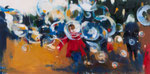 What you see is what you get_2, 100x200 cm, 2015, Öl auf Leinwand