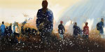 New Horizons 03, 100x200 cm, 2021, Öl auf Leinwand