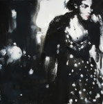 Ach ja? 30x30 cm, 2011, Öl auf Leinwand