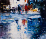 Alles klar? 110x130 cm, 2011, Öl auf Leinwand