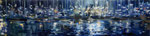 Razanj 2096, 30x120 cm, 2012, Öl auf Leinwand