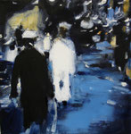 Das war ernst gemeint, 30x30 cm, 2011, Öl auf Leinwand