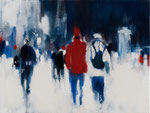 ...as I was walking through the city..., 30x40 cm, 2013, Öl auf Leinwand