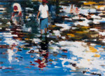 Still searching, 180x250 cm, 2013, Öl auf Leinwand