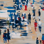 La plaza 02, 60x60 cm, 2016/2017, Öl auf Leinwand