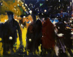 Während du noch schläfst, 110x140 cm, 2010, Öl auf Leinwand