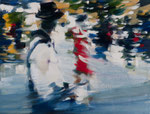 J.B. was here, 30x40 cm, 2015, Öl auf Leinwand