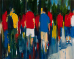Warum? 02,120x150 cm, 2013, Öl auf Leinwand
