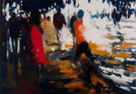 The night is not over yet, 140x200 cm, 2015, Öl auf Leinwand