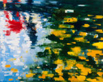 Anfang vom Ende, 120x150 cm, 2016, Öl auf Leinwand