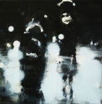 Not tonight, 30x30 cm, 2011, Öl auf Leinwand