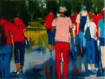 Warum? 01, 120x160 cm, 2013, Öl auf Leinwand