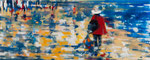 Just a place in time and space,120x300 cm, 2014, Öl auf Leinwand
