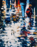 One day, 150x120 cm, 2015, Öl auf Leinwand