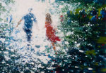 A magic day, 140x200 cm, 2015, Öl auf Leinwand