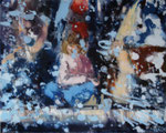 Liegt in der Luft, 140x160 cm, 2008, Öl auf Leinwand