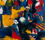 From a land down under_02,  150x170 cm, 2015, Öl auf Leinwand