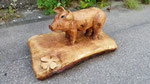 Schwein aus Eiche