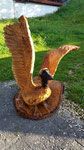 Gans aus Eiche