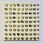 17.1 Würfel mit Gold, 46 x 46, 2016