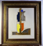 8.1 Geometrische Figur mit Rahmen, 100 x 89, 2013