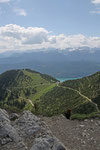 Blick vom Gipfel des Herzogstand