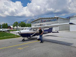 Deine Schulungsmaschine - Cessna 172 - D-EFUK Mit Alexander in Bled Slovenien