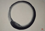 Zen-Kreis, sumi-e/1982/44,9x30,9cm/ ID: 9S81-1156