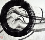 Zen-Kreis, Welle/1987+1990/55,0x47,3cm/ ID: 7S65-0889