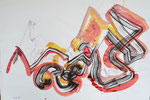 Abstraction, sumi-e/1986/62,5x43,5cm/ ID: 8S66-999