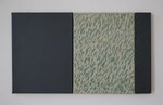 Harald Zilly, 1993, Öl auf Leinwand, dreiteilig, 40 x 68 cm