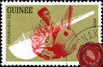 ca. 1962/Guinea/Usado 20F Kora