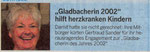 Bergische Landeszeitung 11.11.2002