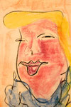 Berta, Kohle und Kreide auf Papier,  42x57 cm, 250 €