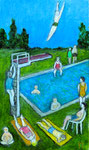 Fliegen (2025) 16 cm x 28 cm | 200 €