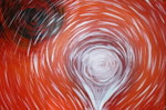 "the good vibes from Tahrirsquare" 120 x 80 cm 