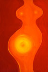 "the pregnant girls 1" 80 x 120 cm 