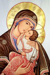 2001 - Madonna del Carmine Scapolare gigante su stoffa