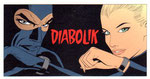 Cartolina mostra "Diabolik visto da Sergion Zaniboni" 3 di 3