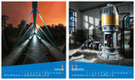 2011, calendar design for voka, realized