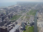 Chicago, gesehen vom Sears Tower