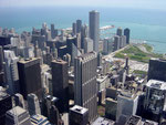 Chicago, gesehen vom Sears Tower