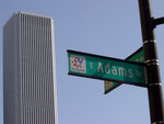Adams Road, Beginn der Historic Route 66