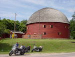 The round Barn in Arcadia, Oklahoma