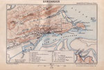 1890 "Santander", de la guía "Espagne et Portugal" de A. Germond de Lavigne