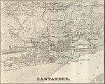 1861 Plano de Santander por Francisco Coello