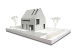 Modell EFH, studio 1zu500  M.:1:100