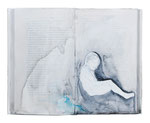 untold stories (2)  20x24cm  Acryl auf Buch  2013  