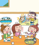 「育児のミカタ」日めくりカレンダーイラスト/芸術生活社