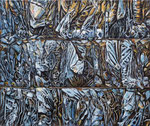 FIELD SECTION 2023 Acryl auf Leinwand 50 x 60 cm